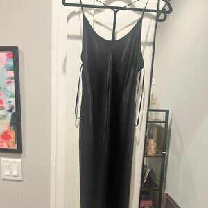 Aritzia Satin Midi Dress